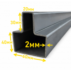 Т-профиль 2 мм