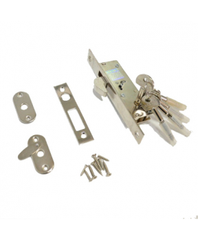 Замок врезной для откатных ворот с крючком Apecs 